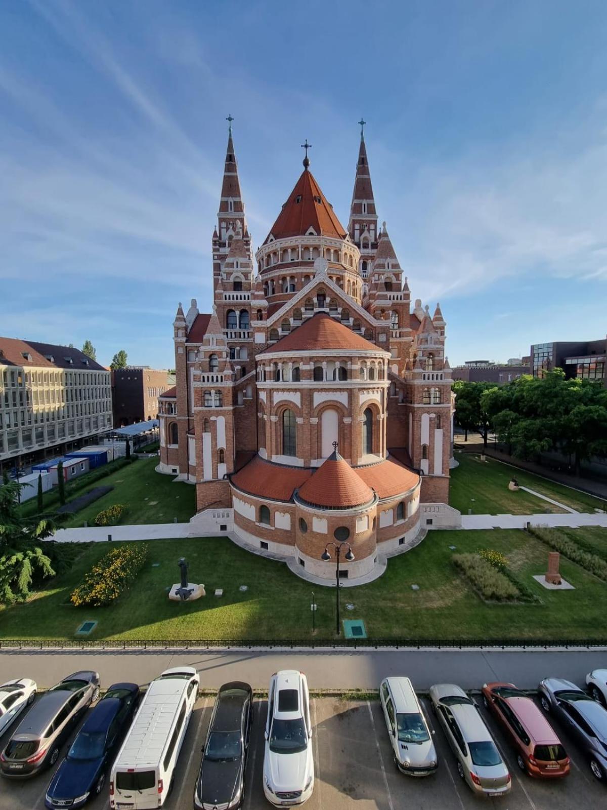 Panorama Loft@Cathedral Leilighet Szeged Eksteriør bilde